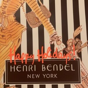 Extremely rare and collectible shopping bag from Henri Bendel, discontinued,rare